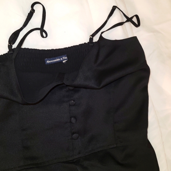 Abercrombie & Fitch Silk Black jumpsuit - Picture 1 of 3